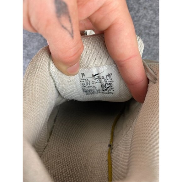 Nike Air Max 90 Leather Youth 5 SE White Aura Light Madder Root GS DM0956-100 - Picture 7 of 7